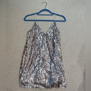 Princess Polly Pharaoh’s Dance Sequin Mini Dress, Size US 2